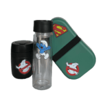 Print on Demand Stickers on flasks and lunchbox.