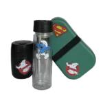 Print on Demand Stickers on flasks and lunchbox.